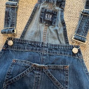 GAP denim overalls, size Large